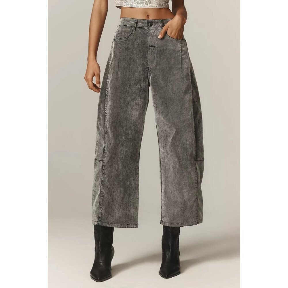 NWT Size 30 Tall - The Kenna Heritage Cotton Barrel Jeans Velvet (NWT US$198) - Picture 16 of 16